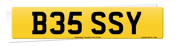 Registration number B35 SSY